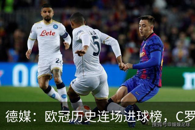 德媒：欧冠历史连场进球榜，C罗11场封神，凯恩9场有望超越
